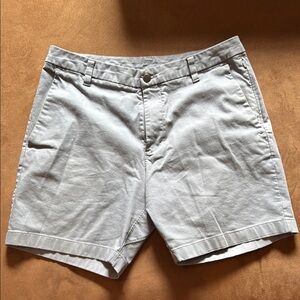 lululemon athletica Gray Flat Front Men Shorts